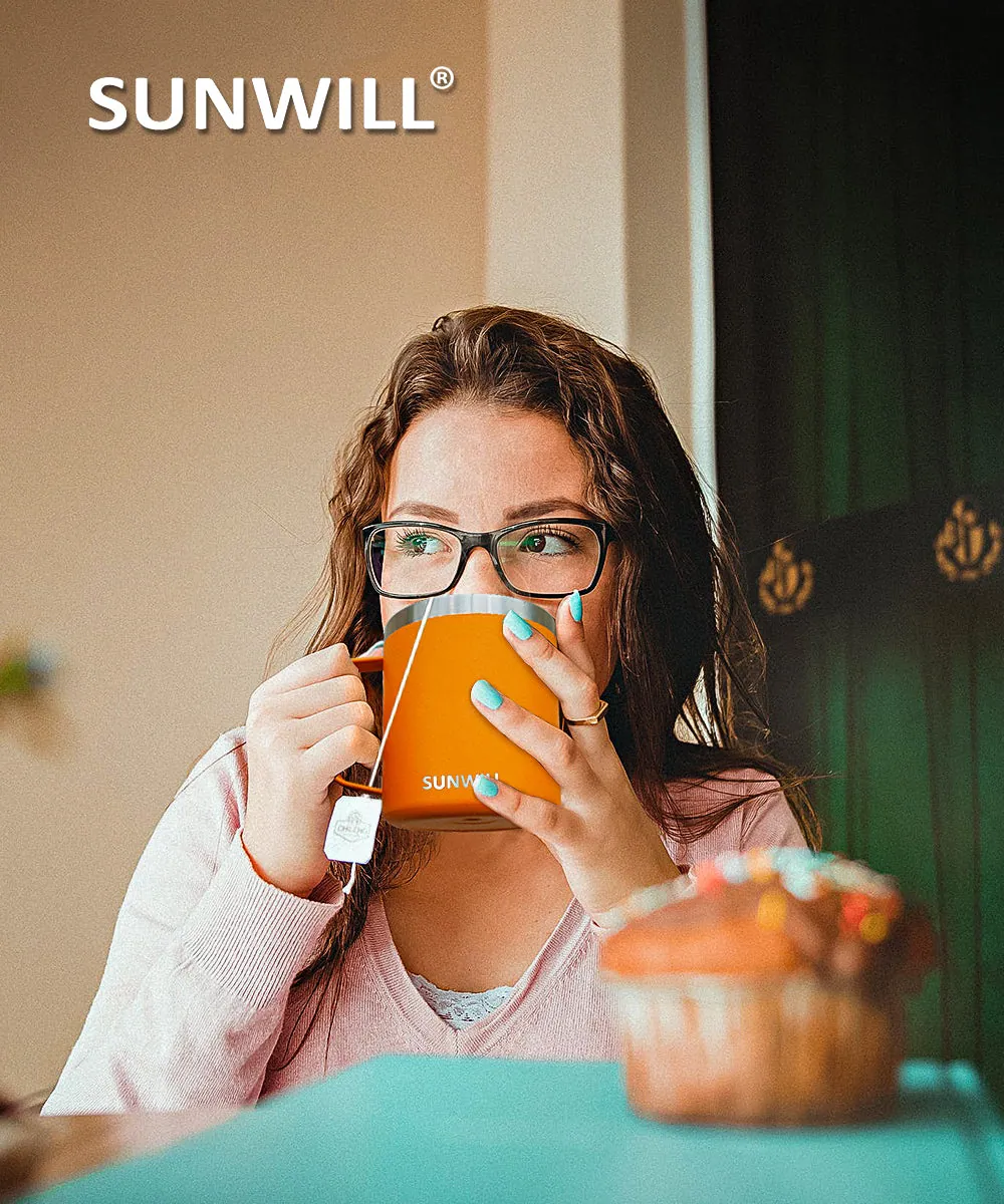 Coffee Mugs by SUNWILL, in use