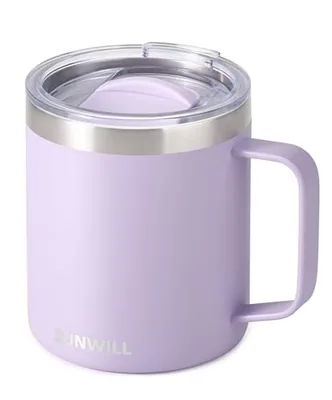 14 oz Coffee Mug with Handle, Orchid