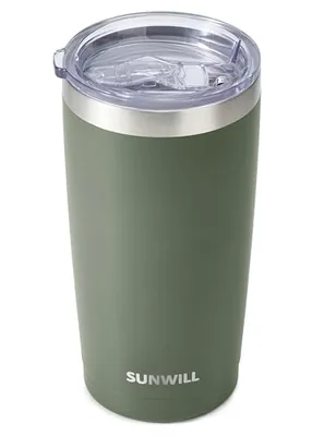 20 oz Travel Tumbler, Camp Green