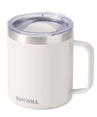 14 oz Coffee Mug with Handle, Cream